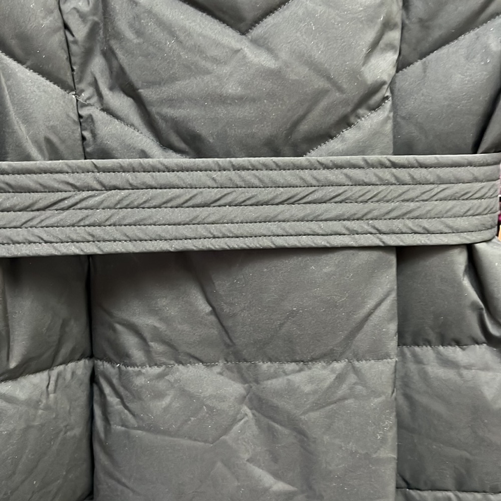 NWT,SANCTUARY
Belted Water Resistant Down & Feather Fill Puffer Coat In Black - Picture 10 of 17